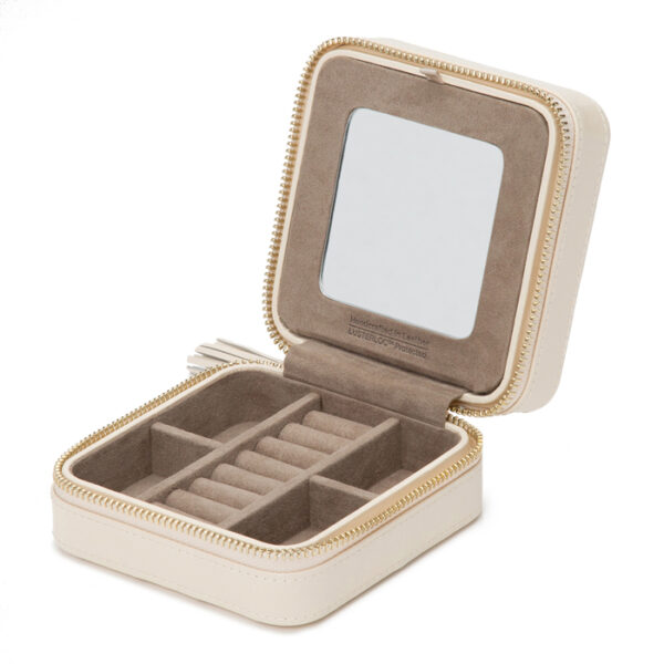 Alhajero Caroline ZIP Travel Case Marfil