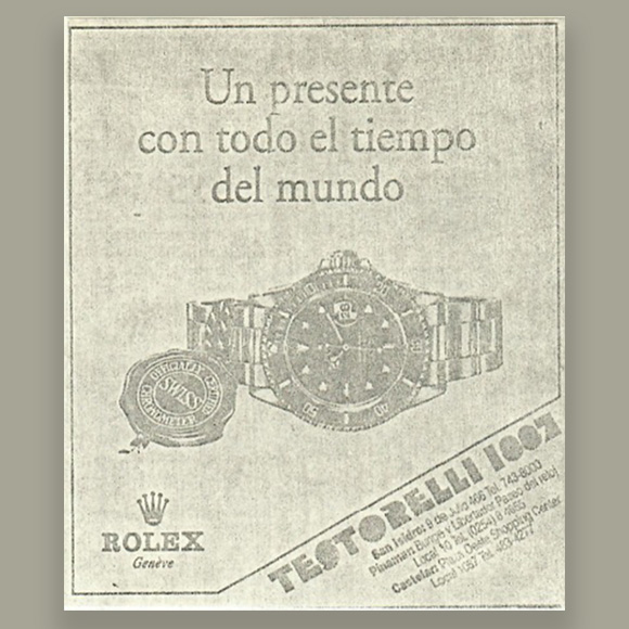 ROLEX Y TESTORELLI