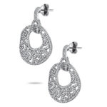Par de Aros Wild Orchid