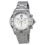 Tag Heuer Aquaracer White Dial Chronograph Quartz 43mm