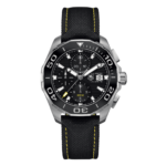 TAG Heuer Aquaracer Calibre 16 Automatic Mens Black Textile Chronograph 43mm