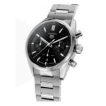 TAG Heuer Carrera Heuer 02 Automatic Mens Black Steel Chronograph - Imagen 2