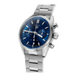 TAG Heuer Carrera Heuer 02 Automatic Mens Blue Steel Chronograph - Imagen 2