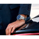 TAG Heuer Carrera Heuer 02 Automatic Mens Blue Steel Chronograph - Imagen 4