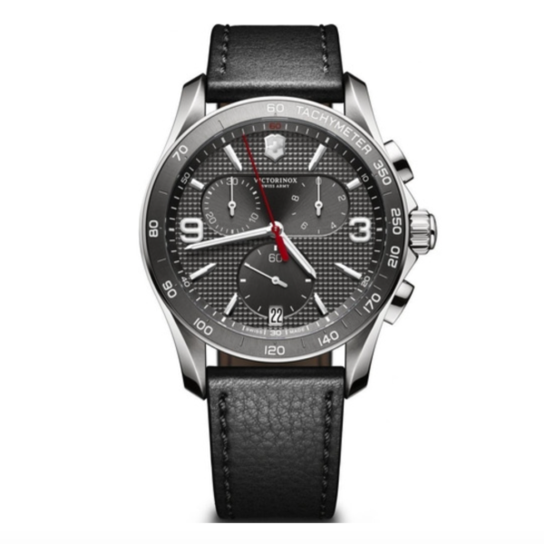 Victorinox Chrono Cuero Black 41mm