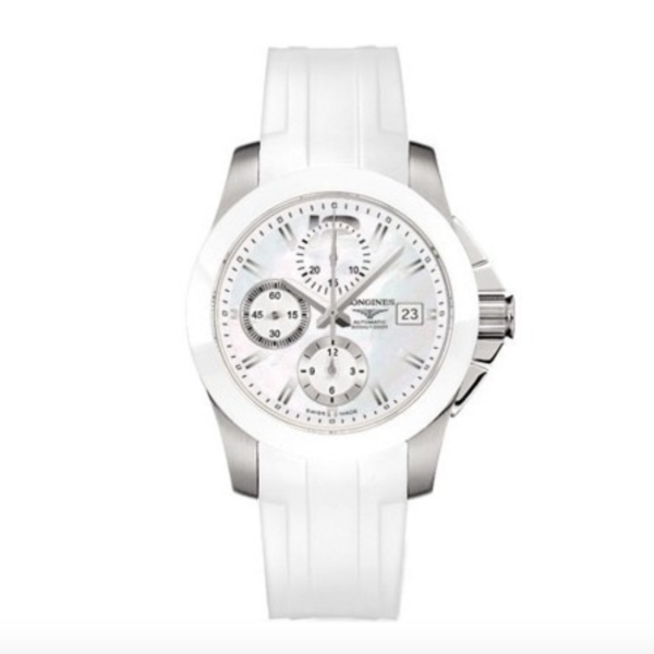 Longines Conquest Acero y Cerámica 41mm