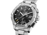 TAG Heuer Aquaracer Calibre 16 Automatic Mens Black Steel Chronograph 43mm - Imagen 2