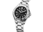 TAG Heuer Aquaracer Quartz Ladies Black Steel Watch 32mm - Imagen 2