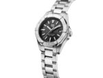 TAG Heuer Aquaracer Quartz Ladies Black Steel Watch 27mm - Imagen 2