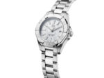 TAG Heuer Aquaracer Quartz Ladies Mother of Pearl Steel Watch 27mm - Imagen 2