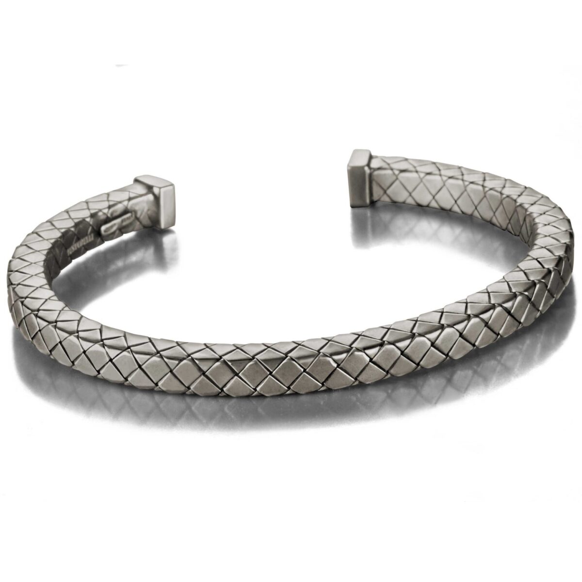 Pulsera Testorelli de plata rodinada - Imagen 1