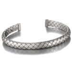 Pulsera Testorelli de plata rodinada, sin medida