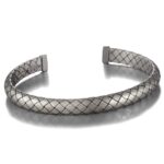 Pulsera de plata rodinada sin medida