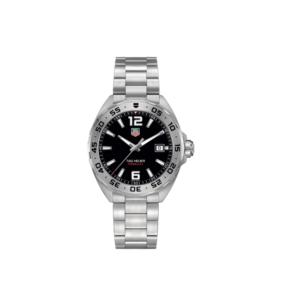 WAZ1112.BA0875_SOLDAT.png TAG Heuer Formula 1 Quartz Mens Black Steel - Imagen 1