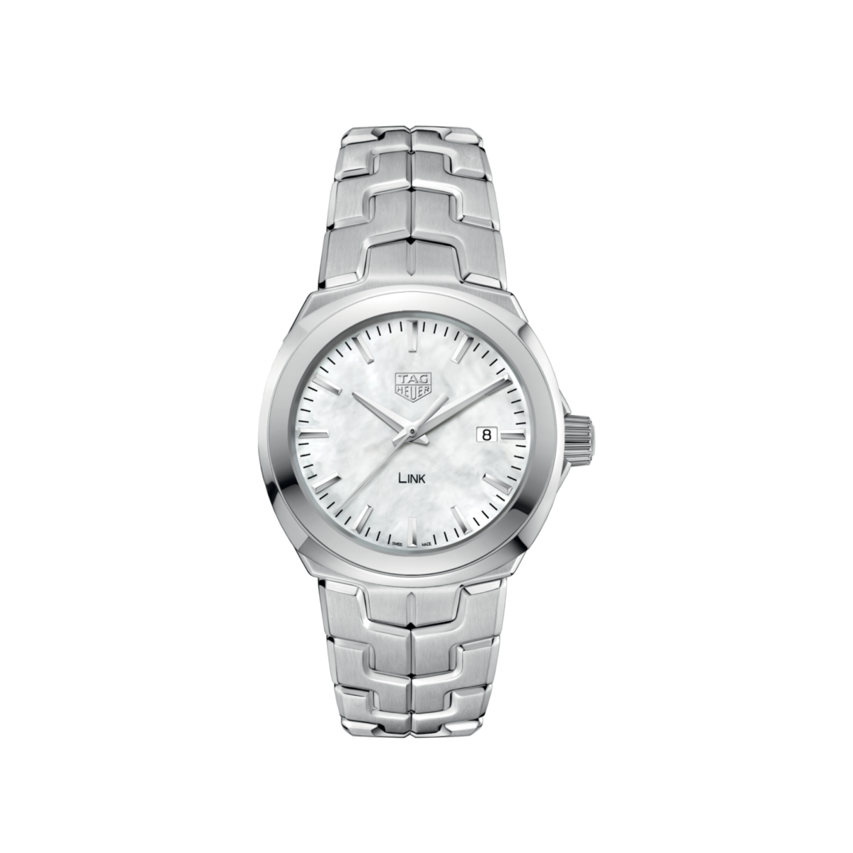 TAG Heuer Link Quartz Ladies Mother of Pearl Steel Watch - Imagen 1