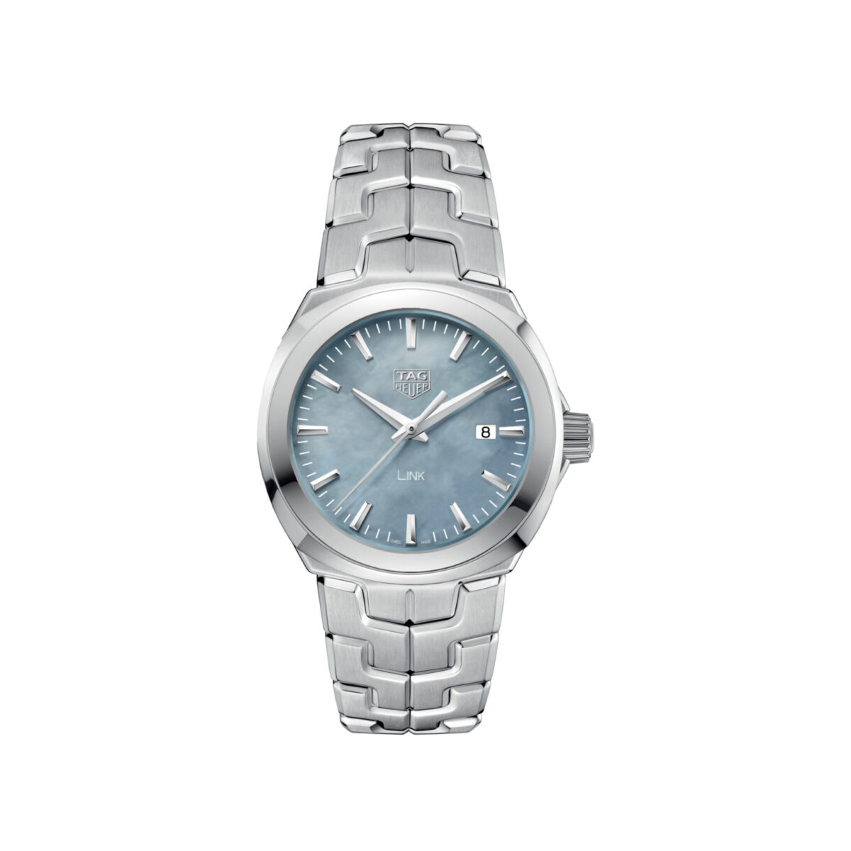 TAG Heuer Link Quartz Ladies Grey blue Steel Watch - Imagen 1