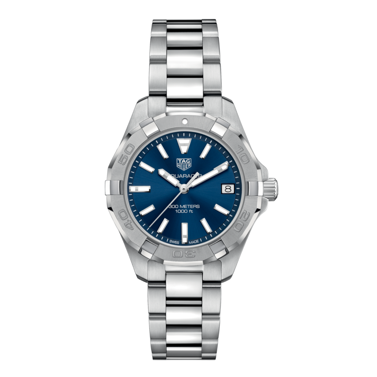 WBD1312.BA0740_SOLDAT-e1605810557832.png TAG Heuer Aquaracer Quartz Ladies Blue Steel Watch 32mm - Imagen 1