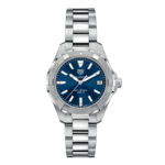 TAG Heuer Aquaracer Quartz Ladies Blue Steel Watch 32mm