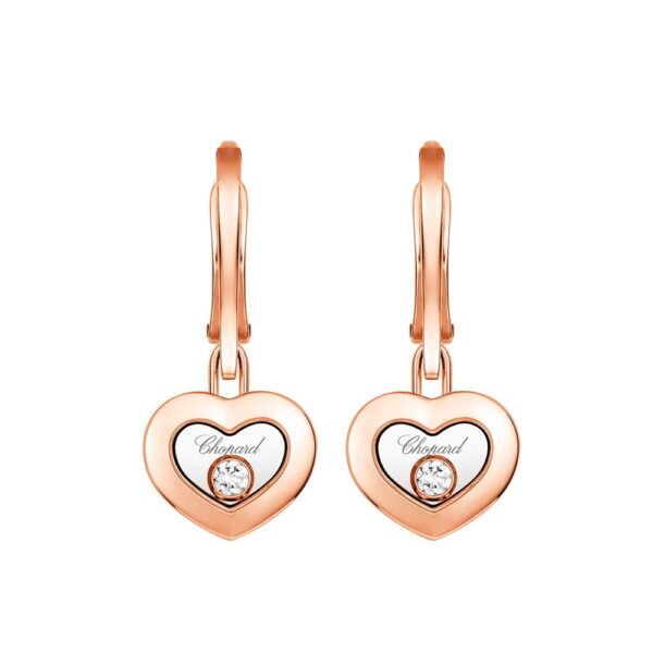 Chopard Happy Diamonds Icons en oro rosa y diamantes.
