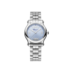 Happy Sport 30mm Blue Diamond Dial Steel Women's Watch