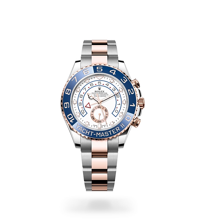 Yacht-Master IIOyster, 44 mm, acero Oystersteel y oro Everose