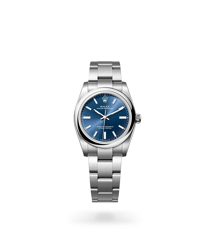 Oyster Perpetual 34Oyster, 34 mm, acero Oystersteel