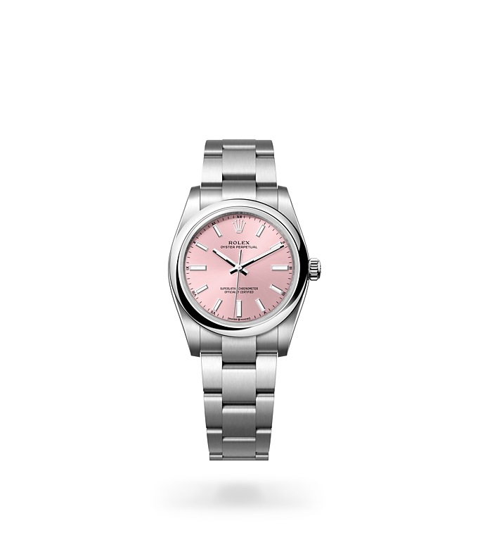 Oyster Perpetual 34Oyster, 34 mm, acero Oystersteel
