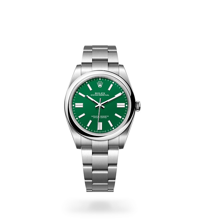 Oyster Perpetual 41Oyster, 41 mm, acero Oystersteel