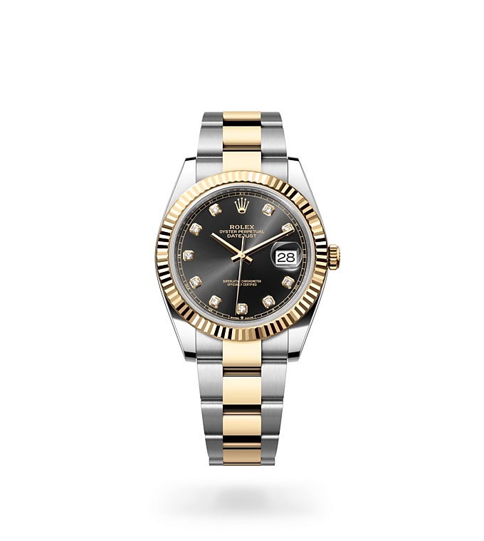 Datejust 41Oyster, 41 mm, acero Oystersteel y oro amarillo