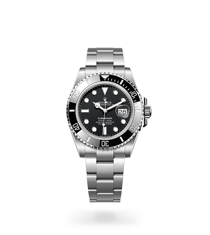 Submariner DateOyster, 41 mm, acero Oystersteel