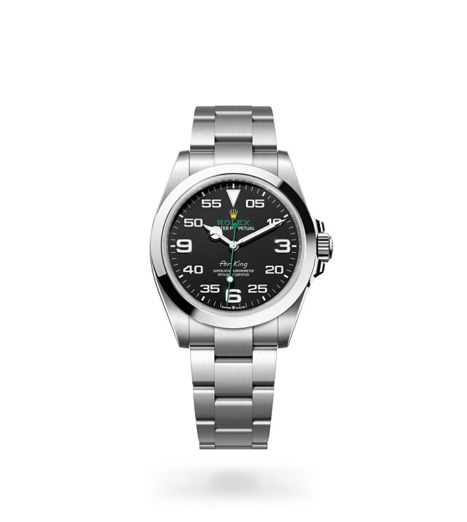 Air-KingOyster, 40 mm, acero Oystersteel