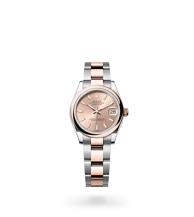 Datejust 31Oyster, 31 mm, acero Oystersteel y oro Everose