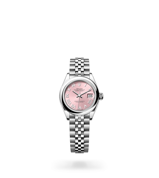 Lady‑DatejustOyster, 28 mm, acero Oystersteel