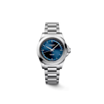 Longines Conquest 34 mm Silver & Blue