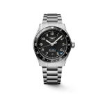 Longines Spirit Zulu Time 42mm Silver