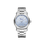 Happy Sport 36mm Blue Diamond Dial Steel Women’s Watch