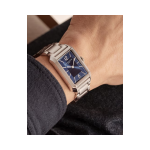 Baume & Mercier Hampton Stainless steel Esfera azul - Imagen 2