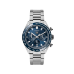 TAG HEUER CARRERA Chronograph  Automatic 44 mm Blue - Steel & Ceramic