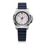 Victorinox I.N.O.X. V Blanco con Correa de Caucho Azul