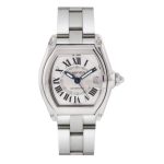 Cartier Roadster Automatico Acero Tamaño Grande con Brazalete Extra