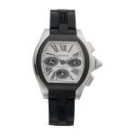 Cartier Roadster S Automático Chrono Acero y Caucho Negro