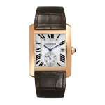 Cartier Tank MC Oro Rosa y Cuero Marrón