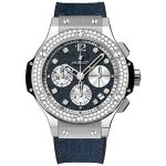 Hublot Big Bang 41mm Acero con Correa de Tela Azúl