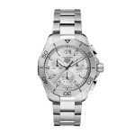 Tag Heuer Aquaracer Chrono con Esfera Plateada