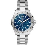 Tag Heuer Aquaracer Chrono con Esfera Azúl