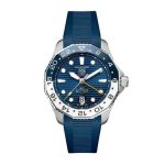 TAG Heuer Aquaracer Professional 300 GMT con Correa de Caucho