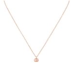 Gargantilla Gucci GG Running en Oro Rosado 18K