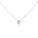 Gargantilla Gucci Icon Heart Oro Blanco 18K