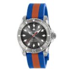 Gucci Dive AUTO 40mm con Correa de Caucho Azul y Roja