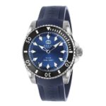 Gucci Dive AUTO 40mm Azul con Correa de Caucho Azul